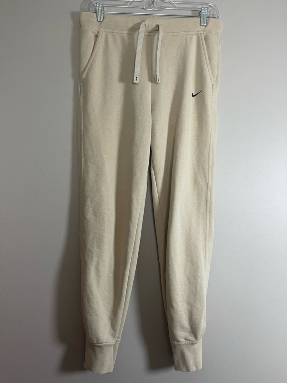 Nike Cream Fleece Jogger Pants